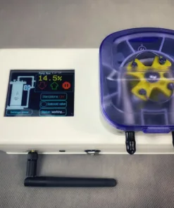 Alternative view of CalcFeeder Pro v3 calcium reactor – AC2-Wifi Cloud Edition