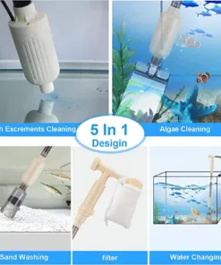 Jeneca Aquarium Electrical and Battery Gravel Cleaner AS-615A - Image 4